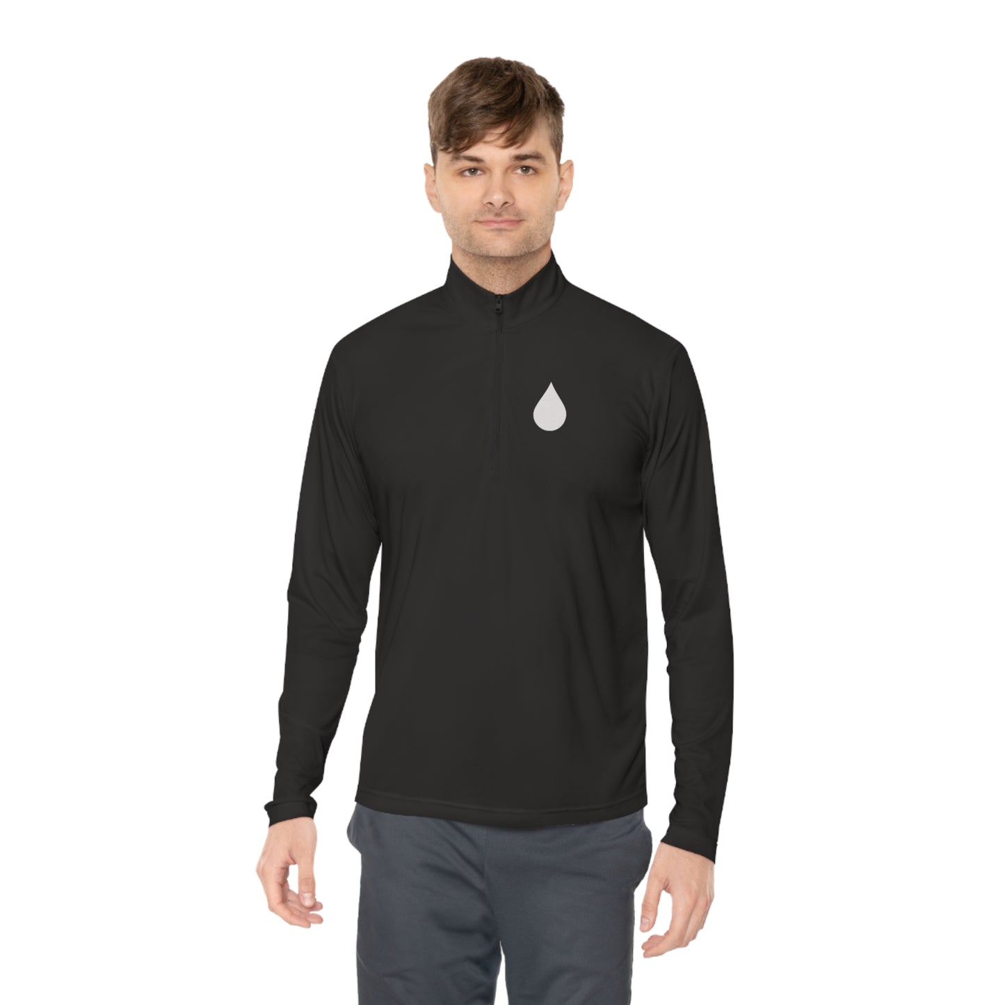 TEAR DROP QUARTER ZIP